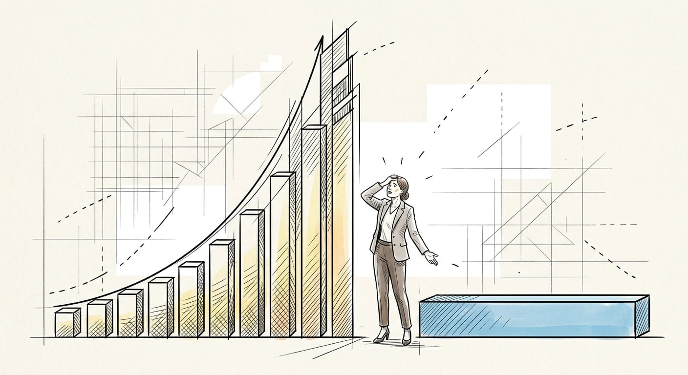 Diagramm zeigt steigende Kundenerwartungen während die Bezahlung für Freelancer stagniert