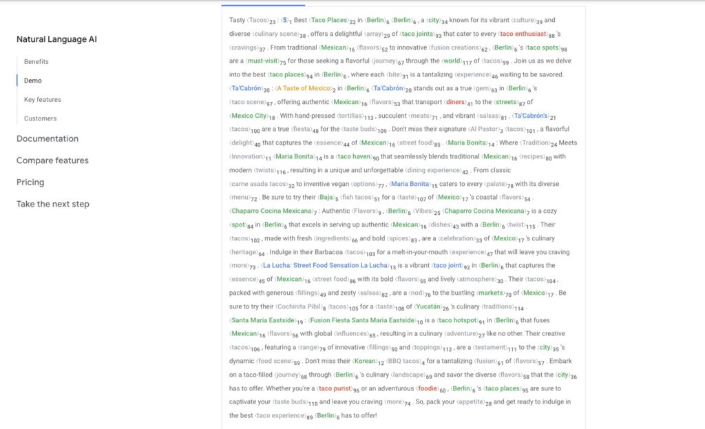 Ein Screenshot einer Google-Suchseite.