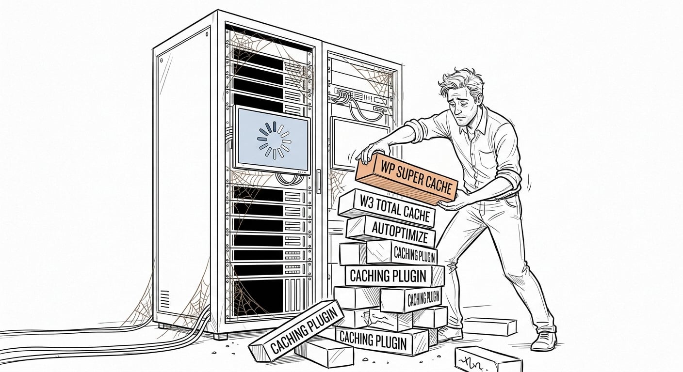 WordPress-Caching erfordert 2026 immer noch das Stapeln von Plugins