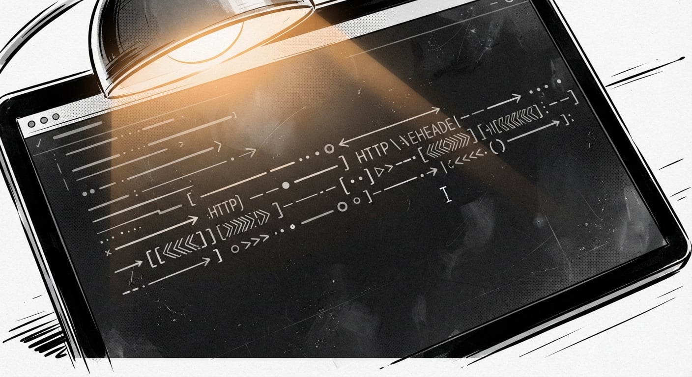 Ein Code-Editor, in dem ein Content-Security-Policy-Header bearbeitet wird