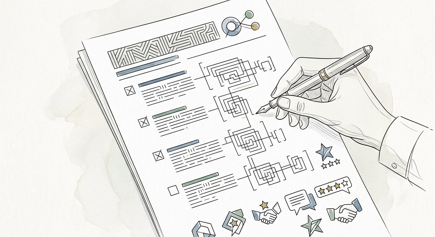 Umsetzbare Checkliste fuer AI-Sichtbarkeit mit Schema Markup und Review-Plattformen