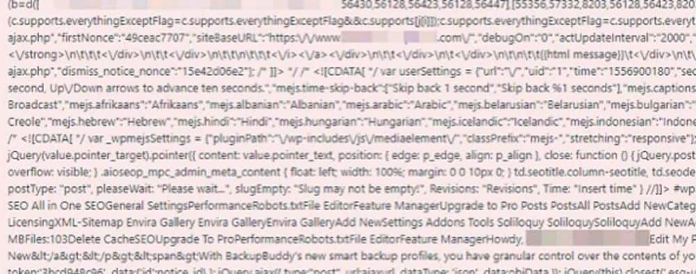 wordpress fehlmeldung