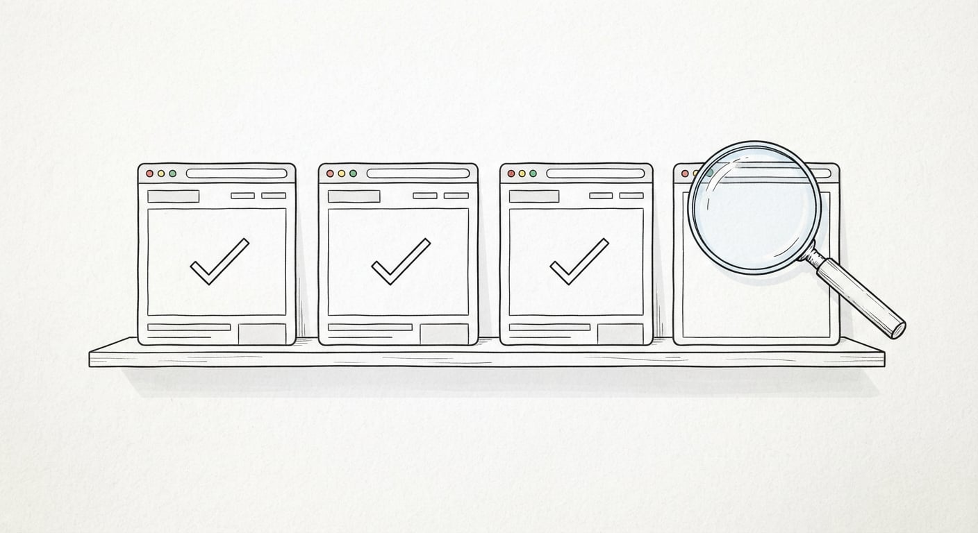 Prüfung aller vier Kern-Browser, bevor man einer Supportangabe glaubt