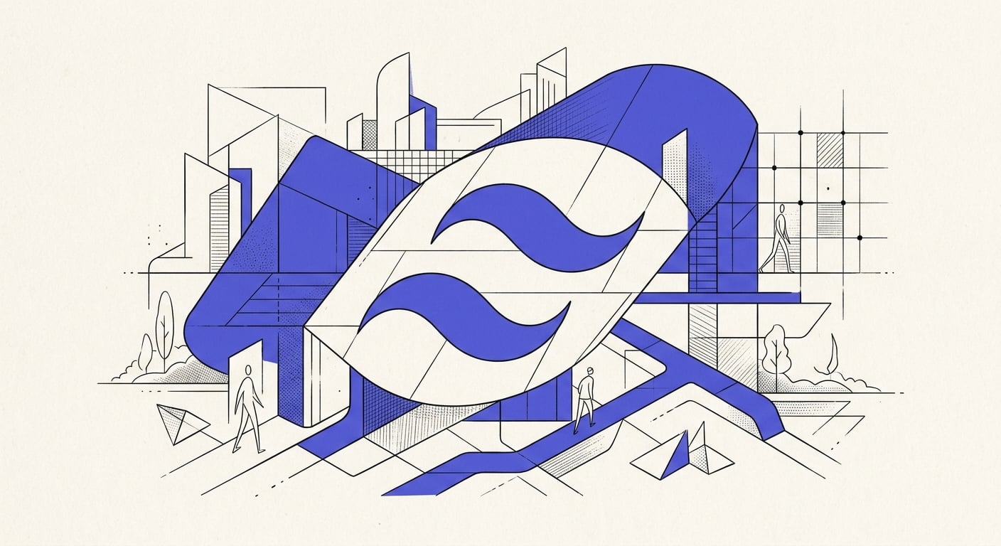 Indigo-500 dominiert die Tailwind CSS Farbpalette