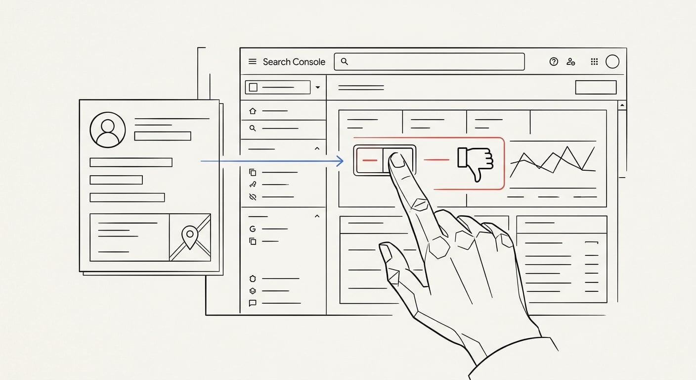 Der Entfernungs-Playbook: Feedback, Quellenkorrekturen und der Search-Console-Opt-out-Schalter