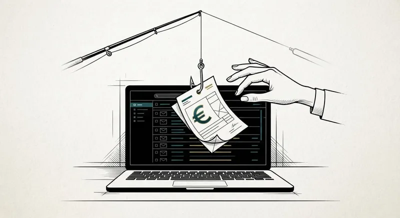 Fake-Rechnung als Phishing-Mail erkennen (und wie ich eine sicher verfolgt habe)
