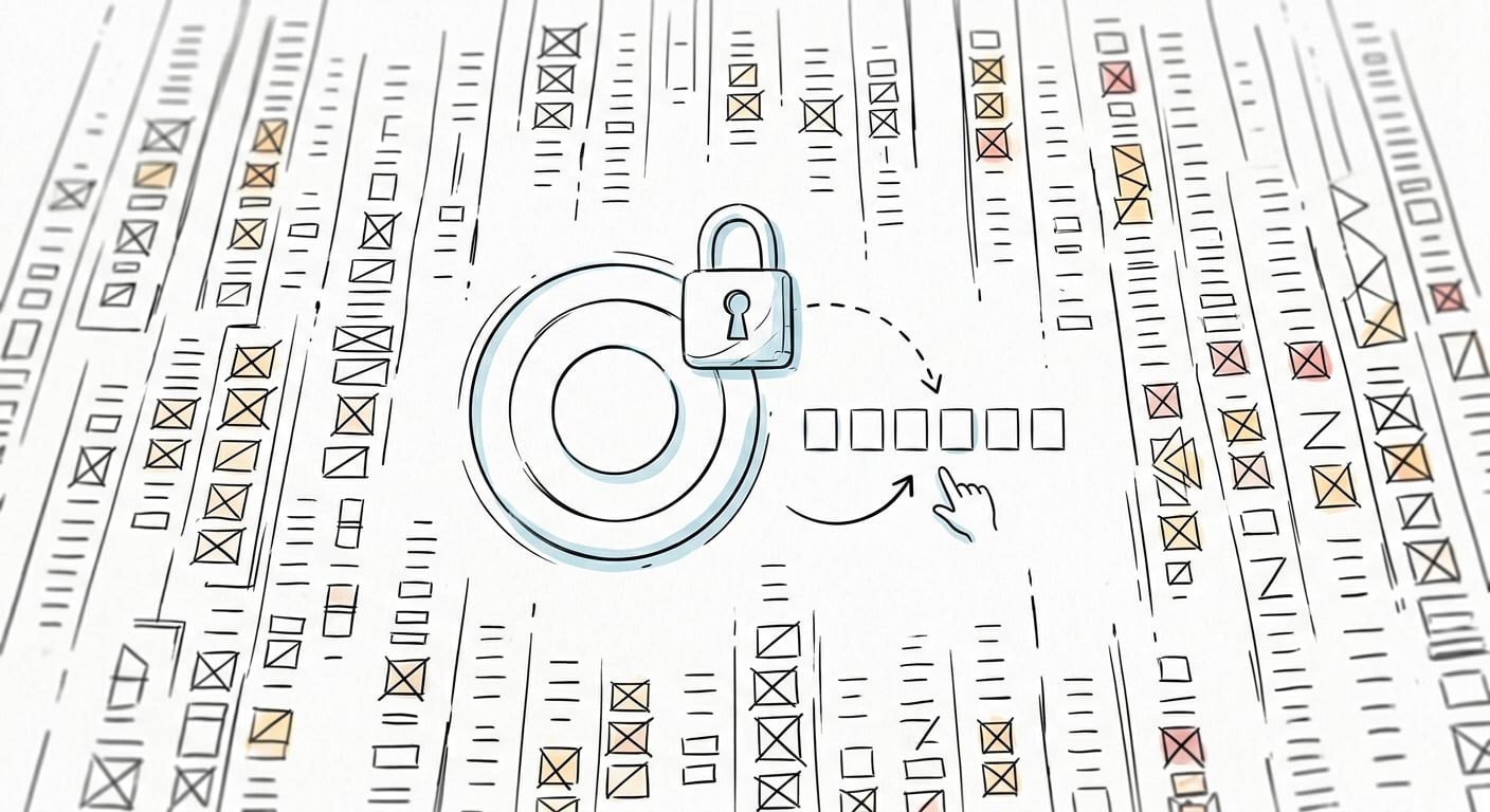 Eine Login-Seite, die durch Zwei-Faktor-Authentifizierung gegen Brute-Force-Versuche geschützt ist