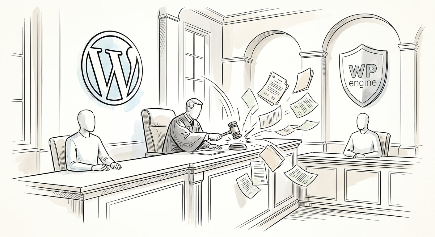 Der WordPress vs WP Engine Rechtsstreit und die Matt Mullenweg Kontroverse die die Community erschütterte