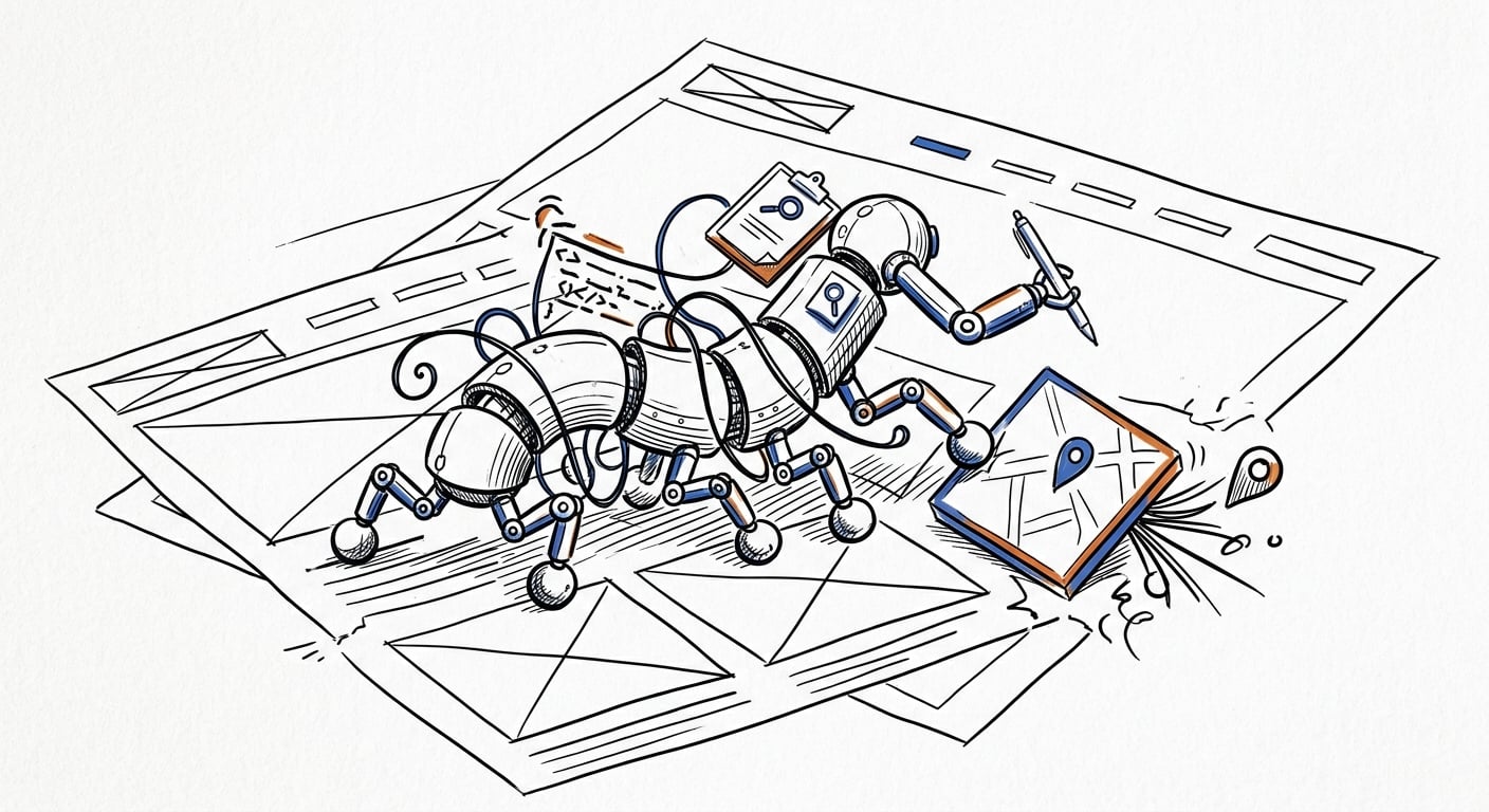 SEBot-WA SEO-Audit-Crawler stolpert beim Crawlen einer Website über JavaScript