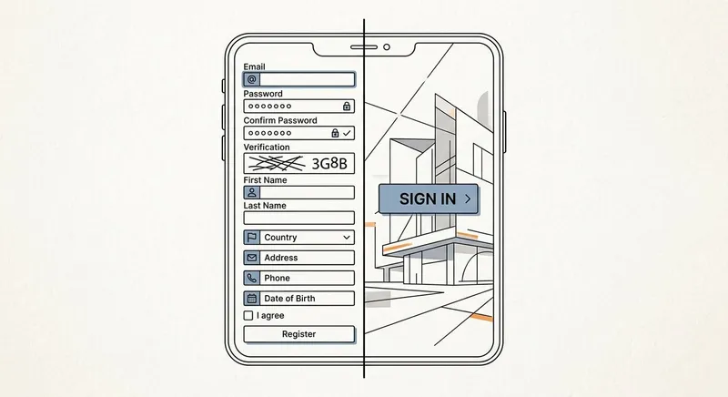 Ein Button hat meinen gesamten Signup-Flow ersetzt. Das zeigten 16 Tage Daten.