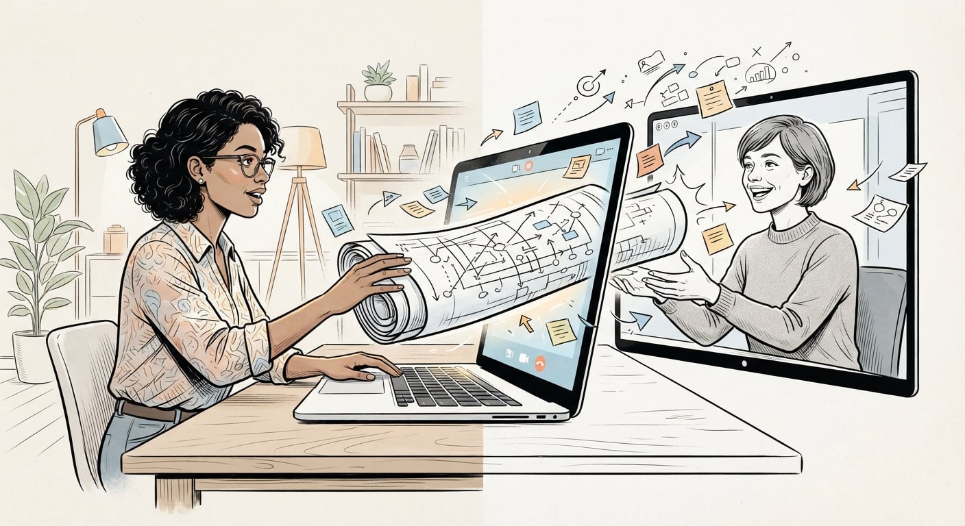 Freelancer übergibt im Discovery Call den kompletten Strategie-Bauplan und verschenkt kostenlose Beratung